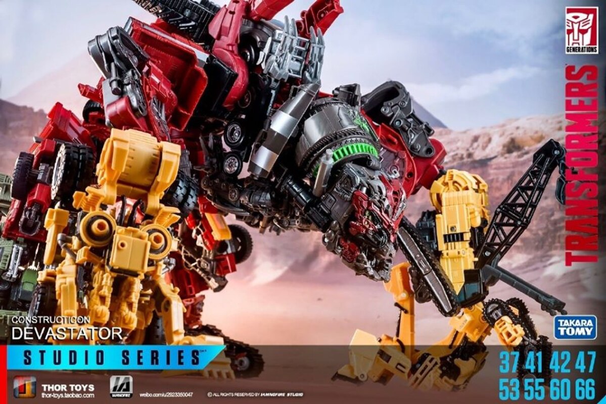 Transformers studio deals series devastator toy